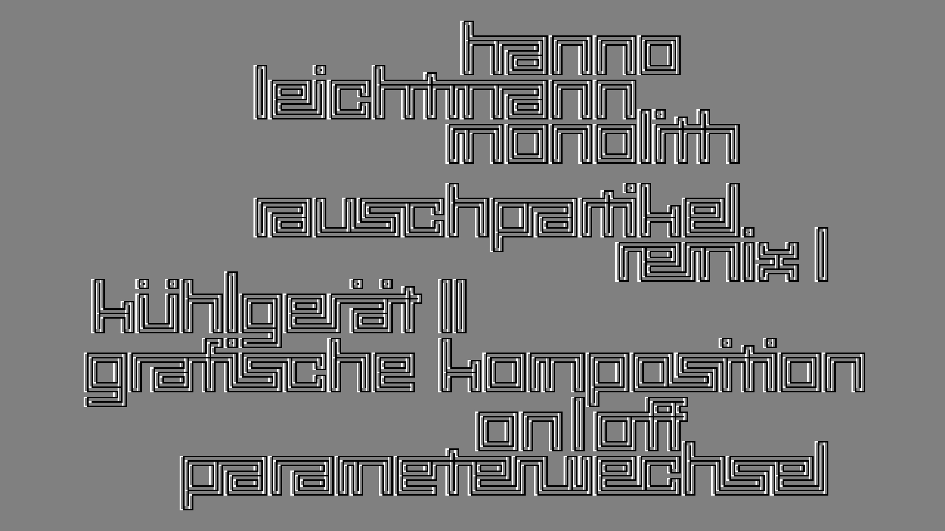 2021-03-10 Hanno Leichtmann - 1996 Monolith (rauschpartikel Remix 1 - 3)